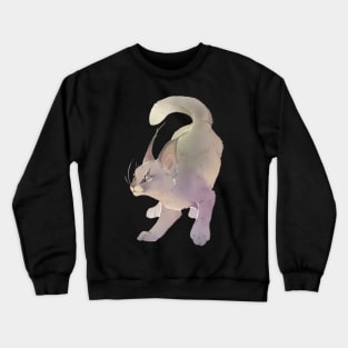 Gray Caracal Crewneck Sweatshirt